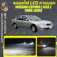 NISSAN CEFIRO (A33) ไฟ LED ภายนอก ไฟต่ำ ไฟสูง หลอดไฟหน้ารถยนต์​ ไฟหรี่ ไฟถอยหลัง ไฟเลี้ยว ไฟเบรค 100% CANBUS Maxima A33 - MixITMax