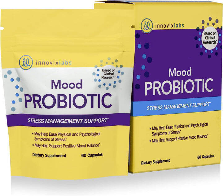 InnovixLabs Mood Probiotic, 1st Probiotic Formula Clinically Studied ...