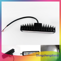 dongchengdianzi 2x48W 6 รถขับรถไฟตัดหมอก16LED Spot Beam Bar Off Road Work Light ute SUV