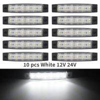 12V ไฟติดตั้งภายนอกรถสีขาว6 SMD แอลอีดีอัตโนมัติรถบรรทุกรถบรรทุกไฟท้ายรถพ่วงไฟติดรถด้านข้างไฟท้ายด้านหลัง