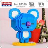 Balody 18146 Animal World Koala Bear Smile Stand Pet Doll Model DIY Mini Diamond Blocks Bricks Building Toy for Children no Box