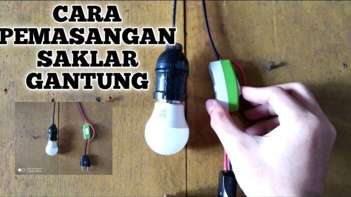 MG Saklar Gantung On Off Saklar Lampu Paralel Sakelar Kabel Putih ...