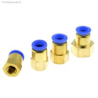 ❆✚♤ Air Pipe Fitting 10mm 12mm 8mm 6mm Hose Tube 1/8 3/8 1/2 BSP 1/4 Female Thread Brass Pneumatic Connector Quick Joint Fitting