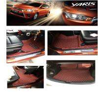 Yaris 5ประตู ปี 2013-2017 หนังpuเกรดโรงงาน ตัดตรงรุ่น เข้ารูป