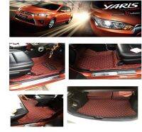 Yaris 5ประตู ปี 2013-2017 หนังpuเกรดโรงงาน ตัดตรงรุ่น เข้ารูป