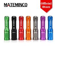 MATEMINCO A01 Nichia 110LM 219C AAA พวงกุญแจ IPX8ขนาดเล็กกันน้ำโคมไฟไฟฉายแอลอีดีอีดีซีสำหรับการป้องกันตัวเองตั้งแคมป์