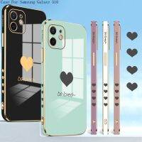 (Great. Cell phone case)  Samsung Galaxy A52S A52 A10 A50 A50S A22 A02 M02 A20S A20 A30 A10S 4G 5G สำหรับเคสโทรศัพท์เคสนิ่มซิลิโคนคนรักหัวใจเคลือบด้วยไฟฟ้าเคส TPU กันกระแทกคลุมทั้งหมด