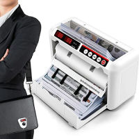 Frifreego Battery Operated Bill Counter Machine, Portable Rechargeable Money Counter with UV MG Detection, 800pcs/min Counting Speed, Take Anywhere with A Backpack for Multi-Currency Or Tickets