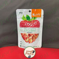 [Jolly] สตรอเบอรี่ อบแห้ง ชนิด อบกรอบ 8 กรัม สำหรับสัตว์เลี้ยงขนาดเล็ก Crispy Strawberry (JP64)