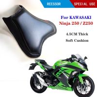 For KAWASAKI Ninja 250 / Z250 Motorcycle Cushion 4.5CM Comfortable Sponge Seat Cover Breathable Mesh Long Trip Riding