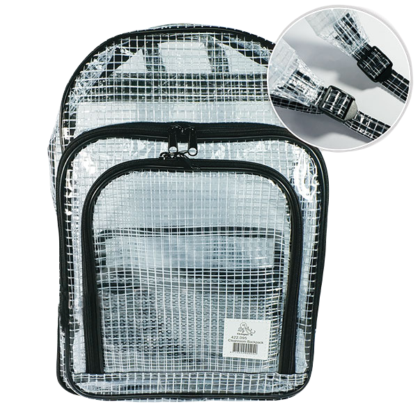 Cleanroom Tool Backpack Full Covered Transparent Backpack Full PVC