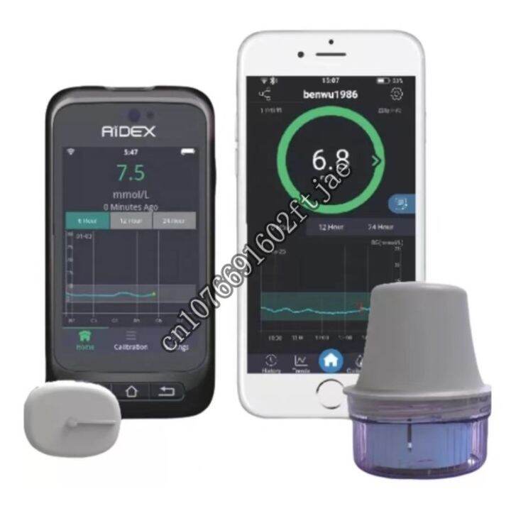 Hv759aa !Glucose Blood Sugar Sensor Kit without finger pricks CGM