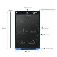 CHYI แผ่นจดบันทึกภาพวาดดิจิตอล12นิ้ว LCD แท็บเล็ตสำหรับเขียนแผ่นแท็บเล็ตสำหรับวาดภาพลายมืออัจฉริยะขนาด12นิ้วแบบพกพาสำหรับเด็ก