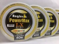 สายหน้า สายช็อคลีด Angler Power Max LX สายฟลูโรคาร์บอน คุณภาพสูง 40 เมตร