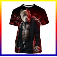 เสื้อยืดฤดูร้อน Brazil Jitsu Dog Animal 3D Printing Street Wear ผู้ชายแฟชั่นผู้หญิงบวกขนาดเสื้อยืดเด็กเสื้อยืดเสื้อผ้าด้านบน XS-5XL