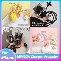 Winder pelindung kabel Spiral pelindung kabel Data USB isi daya cepat untuk iPhone 14 13 12 Pro 18W 20W pengisi daya asli