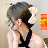 Lovito กิ๊บติดผมโบว์สีพื้นน่ารักสำหรับผู้หญิง LNA09358 (สีฟ้าอ่อน/ขาว/ดำ) Lovito กิ๊บติดผมโบว์สีพื้นน่ารักสำหรับผู้หญิง LNA09358 (สีฟ้าอ่อน/ขาว/ดำ) Lovito กิ๊บติดผมโบว์สีพื้นน่ารักสำหรับผู้หญิง