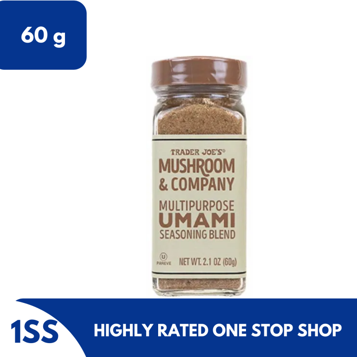 Trader Joe's Mushroom & Company Multi-Purpose Umami Seasoning Blend ...