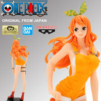 Model โมเดล งานแท้ 100% แมวทอง Banpresto Bandai จาก One Piece วันพีซ เดอะมูฟวี่ เต็มพิกัดสลัดจอมลุย วันพีช Nami นามิ กลุ่มโจรสลัดหมวกฟาง Ver Original from Japan Figure ฟิกเกอร์ Anime อนิเมะ การ์ตูน มังงะ คอลเลกชัน manga