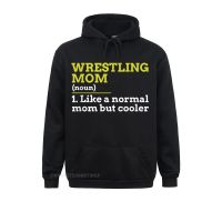 Women Long Sleeve Camisas Sweater Wrestling Mom Like A Normal Mom But Cooler Gift T-Shirt Sweatshirts Custom Hoodies Funny Hoods Size Xxs-4Xl