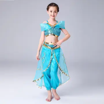 Buy Princess Dresses Girls Costumes Birthday Party Halloween Costume  Cosplay Dress up 3T 4T(110CM,Q99) Online at Low Prices in India 