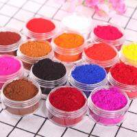 16PCS สีธรรมชาติ Pigment ผง Mica แต่งหน้า Dye ชุดสำหรับสบู่ทำเล็บ Bath ลิปสติกอายแชโดว์