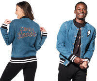 Shine All Day Bomber Jacket Swarovski® Crystals  (แจ็คเก็ต เสื้อคลุมแขนยาวออกกำลังกายซุมบ้า)