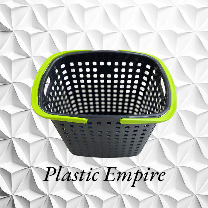 (Set of 2) Checkered Laundry Basket Lazada PH