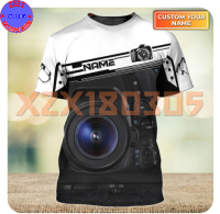 - T SHIRT[KiPgtoshop]  Camera 3D Shirt Photography Tshirt Custom Photographer Shirts style 6