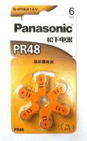 ถ่านกระดุม Panasonic PR48 หรือ ถ่านเครื่องช่วยฟัง เบอร์ 13 1.4V แพค 6 ก้อน ของแท้