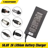 【LZ】 Carregador de bicicleta elétrica para 52V 14Series Lithium Battery Scooter elétrico E-Bike Charger opcional DC XLR GX16 Connector 58.8V 2A