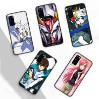 129GT Gundam Wing อ่อนนุ่ม เคสโทรศัพท์ หรับ OPPO  ปก (Black)