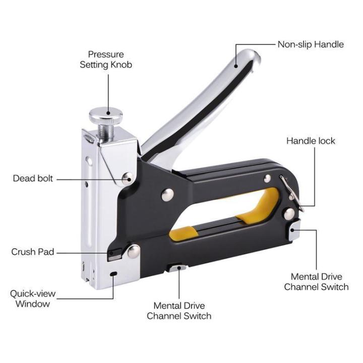 heavy-เล็บมือเครื่องเย็บเฟอร์นิเจอร์สำหรับกระดาษกรอบหน้าต่างฟรี-600-pc-staples-ไม้ทำงาน-tacker-เครื่องมือ-woodworking-stapler-tools