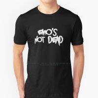 Emos Not Dead T Shirt 100% Pure Cotton Big Size Emos Not Dead Emosceneart Lil Peep Alt Sad Anime Egirl Mychem Like Scenekid