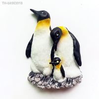 ∋✁♗ Pygoscelis Antarcticus Cute Animal Fridge Magnets Antarctic Penguin 3D Resin Refrigerator Magnet Souvenir Decorative Magnets
