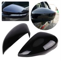 Car Gloss Black Wing Mirror Cover Cap for Fiesta 2009-2015 Side Wing Mirror Caps 8A6117K746CA 8A6117K747CA