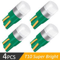 4ชิ้น W5W Super Bright 3030 LED ภายในรถอ่านโดมแสงโคมไฟเครื่องหมาย168 194 LED อัตโนมัติลิ่มที่จอดรถหลอดไฟ DRL