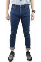 ยีนส์บลูสลิมเบสิคฟอกละเอียดหนุ่ม สบาย 6015 12onzz- DURABLE WORK JEANS
