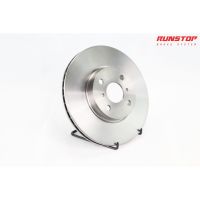 จานเบรค เบรก Runstop เรียบ ขนาดเดิม Brake disc จาน ขนาดเดิม 275 TOYOTA รุ่น YARIS TOP VIOS ราคาต่อคู่