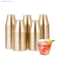 ✽❄❈ 50pcs/Set 270ml Disposable Plastic Cups Glitter Whiskey Juice Mousse Cup Champagne Glass For Party Wedding Birthday Cups