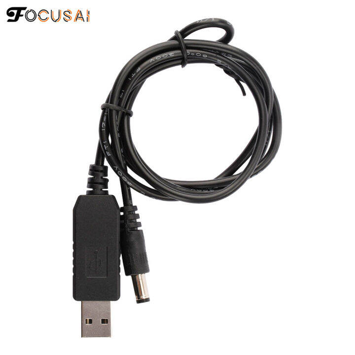 Focusai Usb To Dc Convert Cable Dc V V Voltage Step Up Cable Mm Dc Connect Male Usb