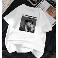 【New】เสื้อยืด ขนาดใหญ่ พิมพ์ลาย Pretty Savege BTS Jin My Sugar DaddyS-5XL