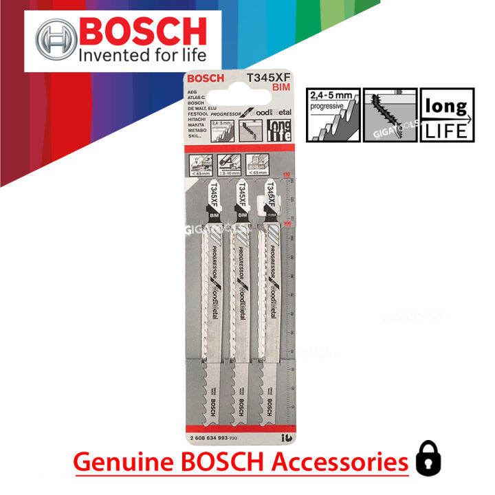 Bosch T345XF Multi purpose wood and Metal cutting Progressor Jigsaw