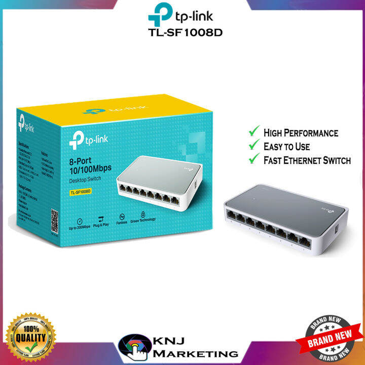 TL-SF1008D, 8-Port 10/100Mbps Desktop Switch