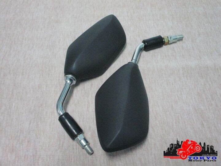 honda-click125i-side-mirror-access-black-กระจกมองข้าง-กระจกแต่ง-สีดำ-ใส่ได้ทุกรุ่น