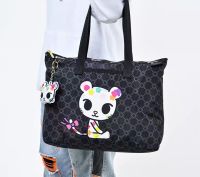 Lesportsac เพลงบทกวี Tokidoki เชื่อมโยงชื่อกระเป๋าถือแนวโน้มแฟชั่นพิมพ์ทอร์แพ็ค3521