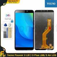 Beyondwolf จอแอลซีดีสำหรับ Tecno Pouvoir 3 LB7/3บวก LB8/3เครื่อง LC6ดิจิทัลจอแสดงผล LCD แบบสัมผัสหน้าจออากาศแทนการประกอบสำหรับ Tecno Pouvoir 3 LB7 3บวก LB8 3 LC6อากาศหน้าจอแสดงผล