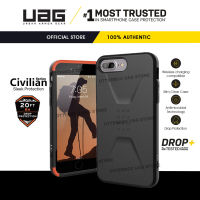 UAG Apple iPhone 8 Plus / iPhone 7 Plus / iPhone 6/6s Plus / iPhone 8 / iPhone 7 / iPhone 6/6s Case Civilian with Sleek Ultra-Thin Military Drop Tested iPhone Cover | Authentic Original