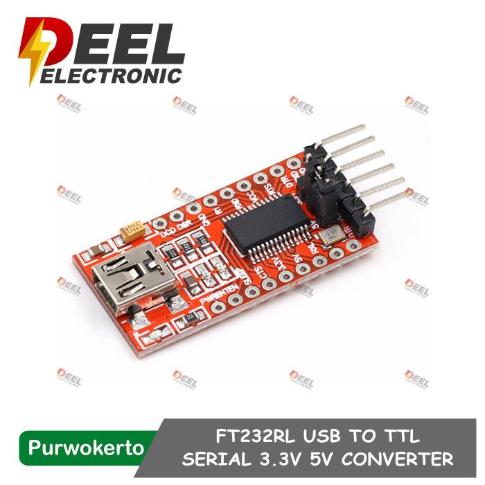 Ft232rl Ftdi Usb To Ttl Serial Adapter 33v 5v Converter Module Ftdi Lazada Indonesia 