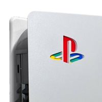 10PCS/Lot Custom Vinyl Decal Skins for PS5 Console Logo Underlay Sticker For PS5 Disc Version Digital Version